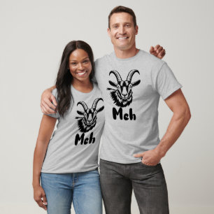 Meh Goat, Funny Goat Lover T-Shirt