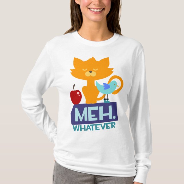 Meh. Long Sleeved Shirt (Front)