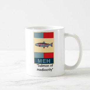 meh, "Salmon of Mediocrity" Coffee Mug