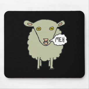 Meh Sheep Mouse Mat