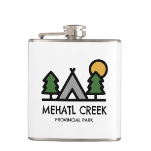 Mehatl Creek Provincial Park Hip Flask