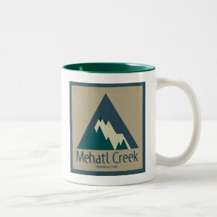 Mehatl Creek Provincial Park Rustic Two-Tone Coffee Mug