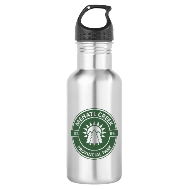 Mehatl Creek Provincial Park Sun Trees 532 Ml Water Bottle (Front)
