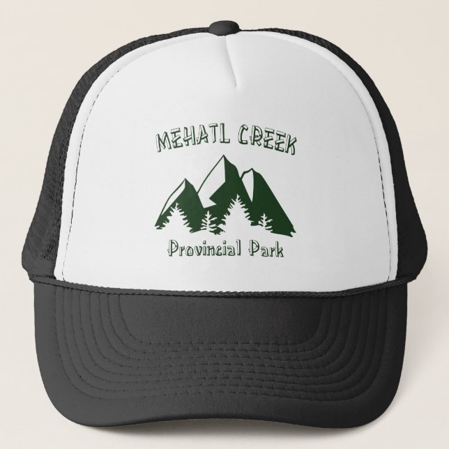 Mehatl Creek Provincial Park Trucker Hat (Front)