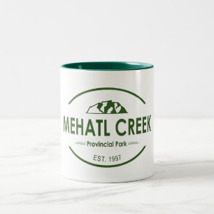 Mehatl Creek Provincial Park Two-Tone Coffee Mug