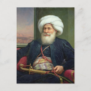 Mehemet Ali , 1840 Postcard