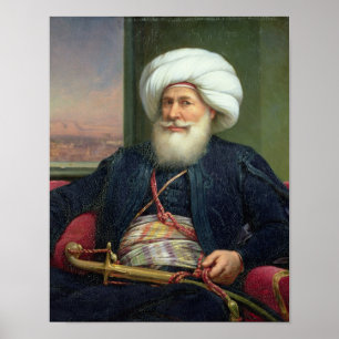 Mehemet Ali , 1840 Poster