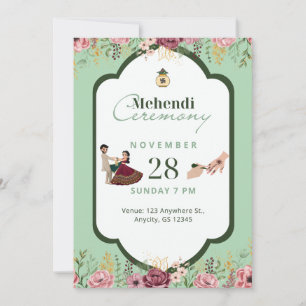 Mehendi Invitation