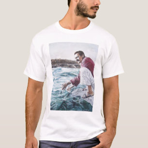 Meher Baba dips into His Ocean T-Shirt