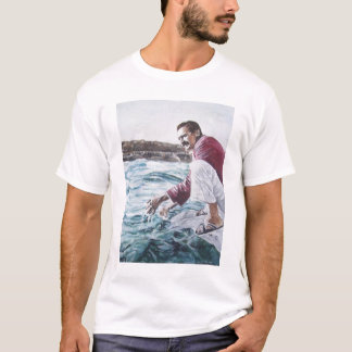Meher Baba dips into His Ocean T-Shirt