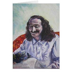 Meher Baba smile, CARD (blank message)