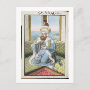 Mehmed II (1432-81) called 'Fatih', the Conqueror, Postcard