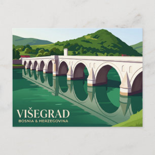 Mehmed Paša Sokolović Bridge Postcard
