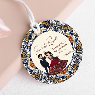 Mehndi and sangeet Indian wedding thank you favour Favour Tags