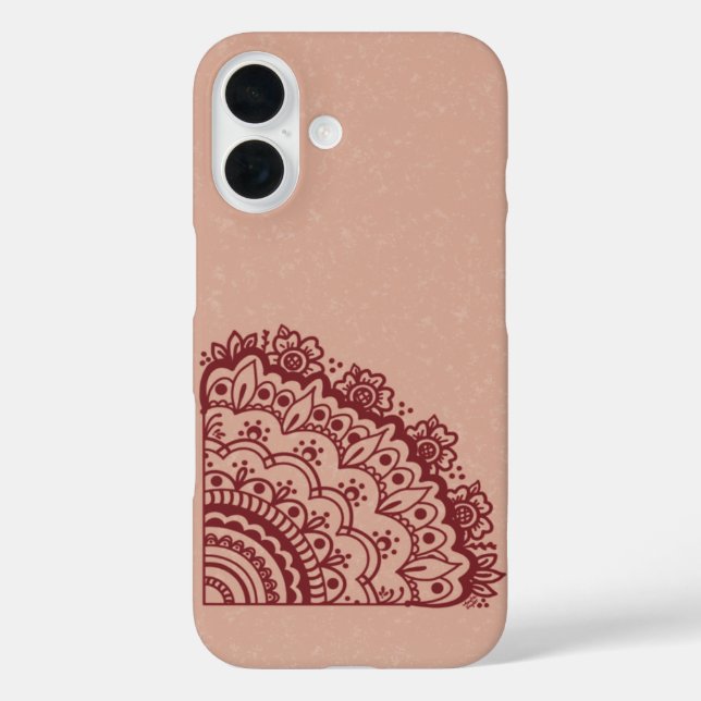 Mehndi Design Phone Case (Back)