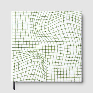 Mehndi Design Printed Guest Book for Weddings