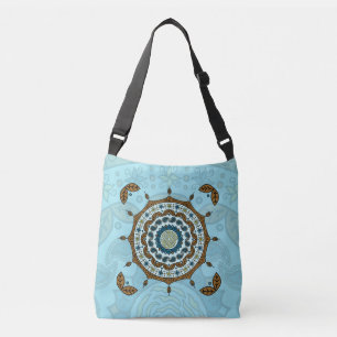 Mehndi Fantasy Copper All-Over-Print Bag