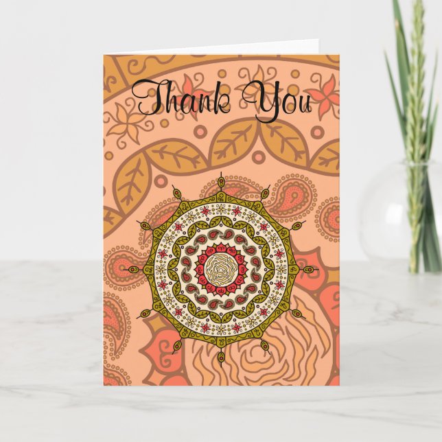 Mehndi Fantasy Gold Card (Front)