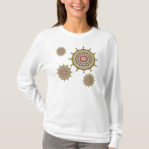 Mehndi Fantasy Gold Women's Light Shirt