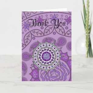 Mehndi Fantasy Silver Card