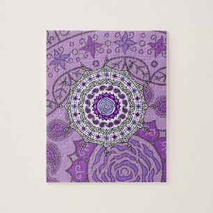 Mehndi Fantasy Silver Puzzle