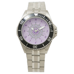 Mehndi Fantasy Silver Watch