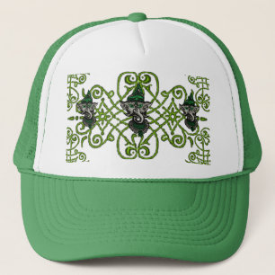Mehndi Ganesha (Green) Trucker Hat