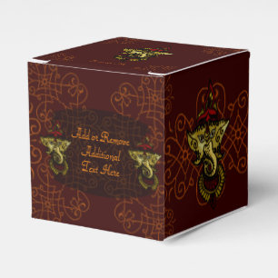 Mehndi Ganesha (Red) Favour Box