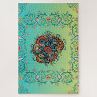Mehndi Garden Radiance – Flourishing Floral