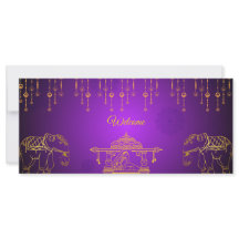 Mehndi Invitation Card
