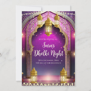 Mehndi invites & Digital Dholki invitations