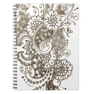 Mehndi Notebook