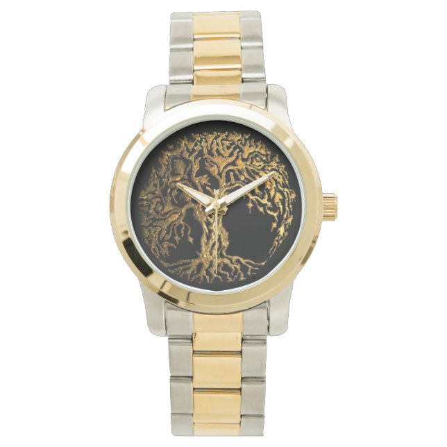 Mehndi Tree of Life (Henna) Watch (Front)