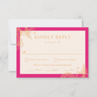 Mehndi Wedding RSVP