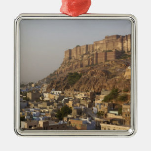 Mehrangarh Fort of Jodhpur. Rajasthan, INDIA. Metal Tree Decoration