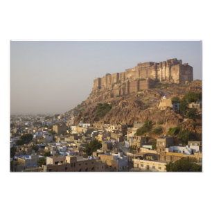 Mehrangarh Fort of Jodhpur. Rajasthan, INDIA. Photo Print