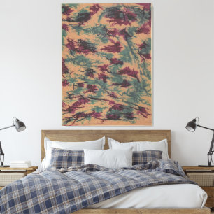 Mehrfarbiges Knitterpapier Canvas Print