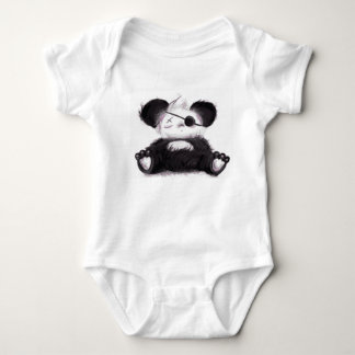 Mei Mei Panda Pirate Baby Bodysuit