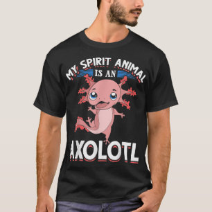 Meican Amphibian Salamander Animal Lover Funny Aol T-Shirt