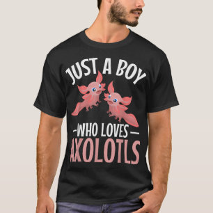 Meican Salamander Amphibian Animal Lover Boys Aolo T-Shirt
