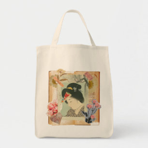 Meiji Era Beauty: Ukiyo-e – Traditional Japanese Tote Bag