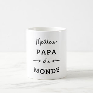 Meilleur papa du monde (noir) coffee mug