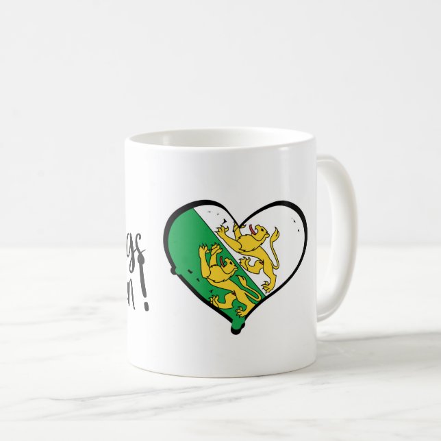 Mein Lieblings Kanton Thurgau Coffee Mug (Front Right)