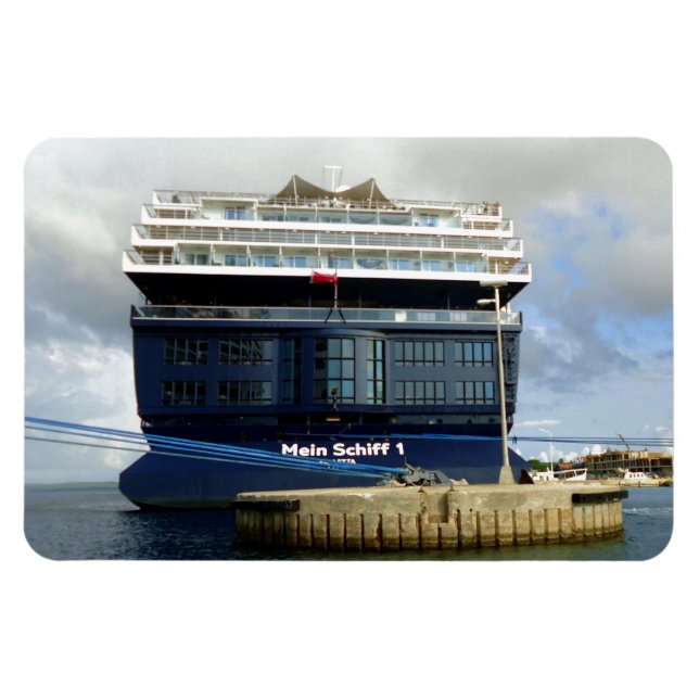 Mein Schiff 1 Stern Magnet (Horizontal)