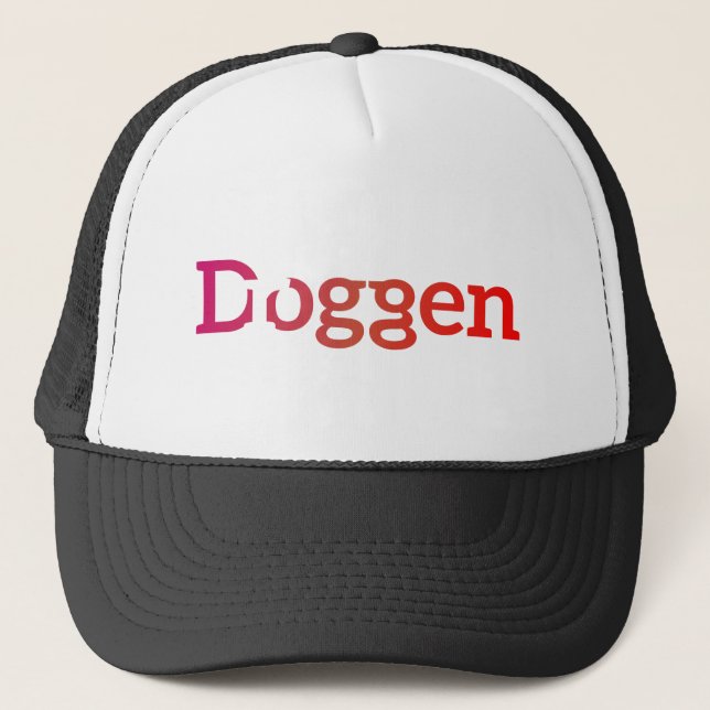 Meine Dogge ist eine Droge Trucker Hat (Front)