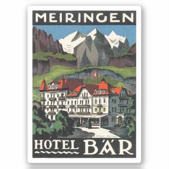 Meiringen Hotel Bar (Front)