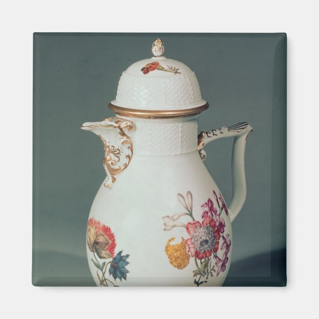 Meissen coffee pot, c.1740-50 magnet (Front)