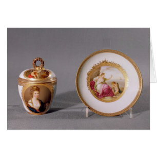 Meissen cup, cover and saucer
