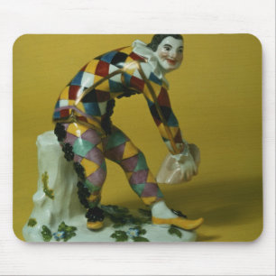 Meissen figure of Harlequin, c.1750 Mouse Mat
