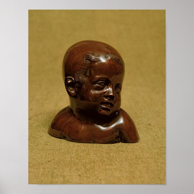 Meissen stoneware bust of a child, c.1715 poster (Front)